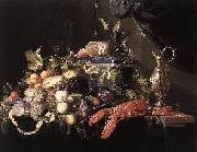 Classical Still Life, Fruits on Table unknow artist